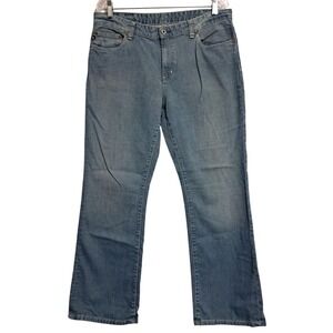 Polo Ralph Lauren Jean Co Kelly Bootcut Jeans Sz 14x32 Med Wash Vintage Y2K